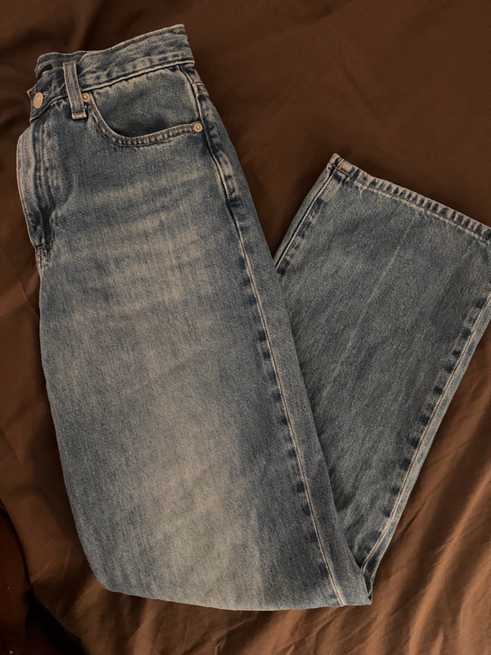 Uniqlo high rise jeans